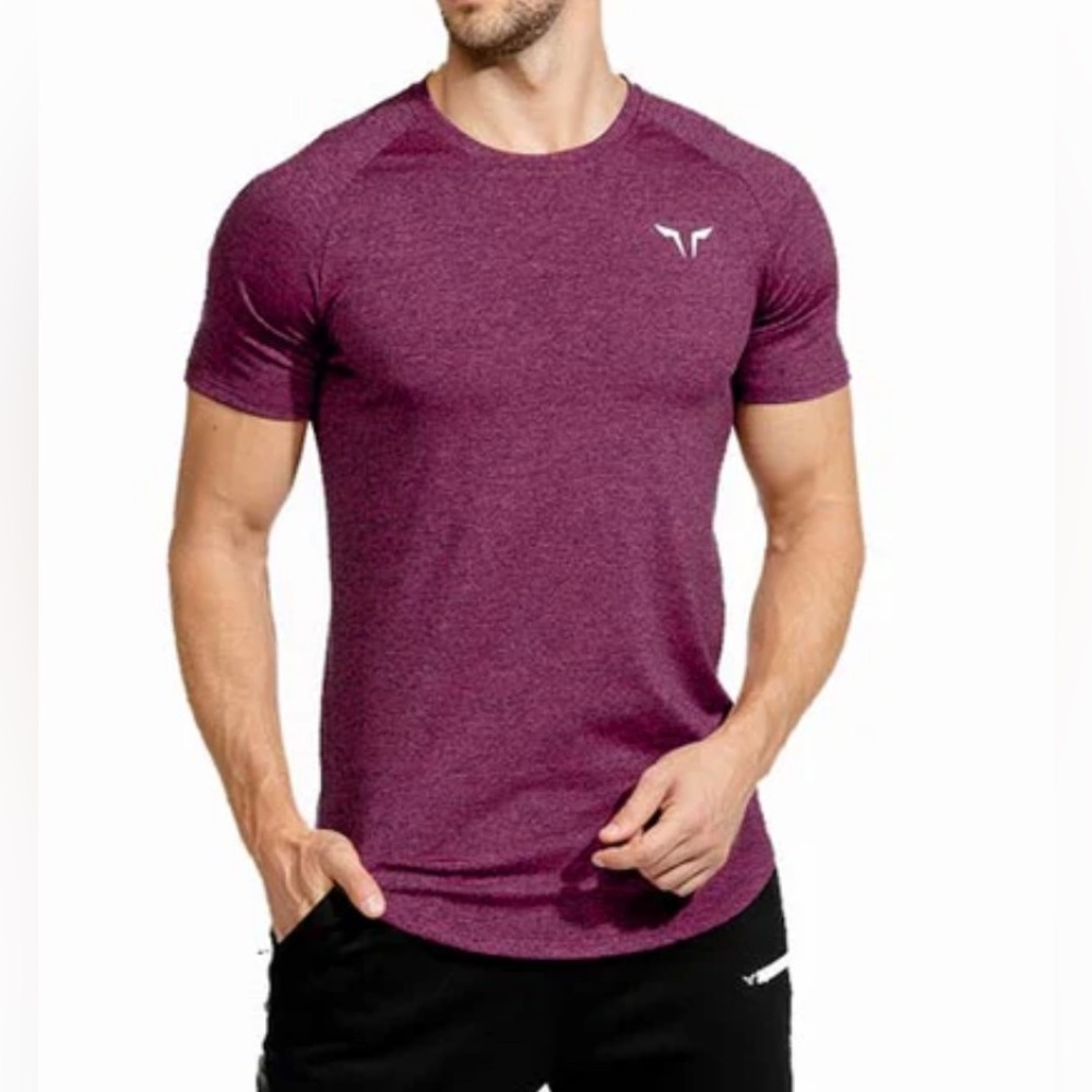 SQUAT WOLF MEN’S MELANGE TEE